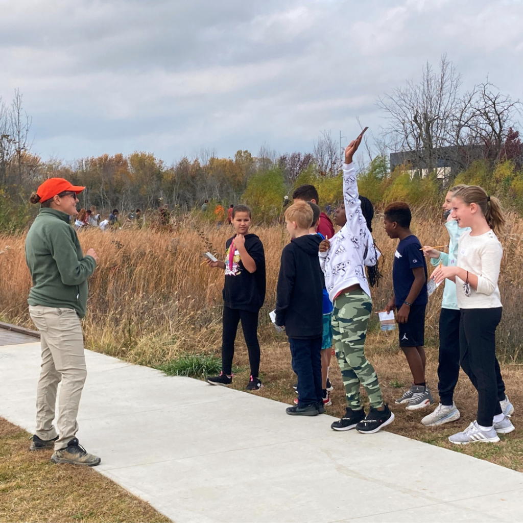 Children on a field trip