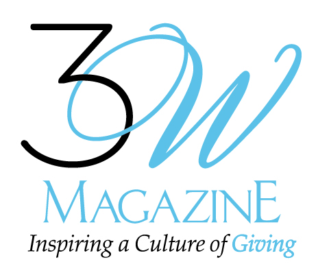 3W Magazine Logo (light blue and black text)
