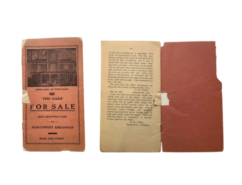 Found: 1906 Peel Farm Sales Brochure
