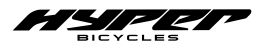 Hyper Bicycles Logo (black text)