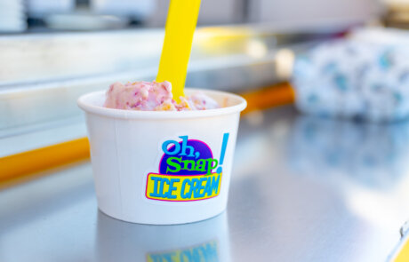 Picture of a cup of Oh Snap! Ice Cream